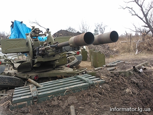 128 бригада в Станице Луганской: Мы только на одном адреналине и держимся