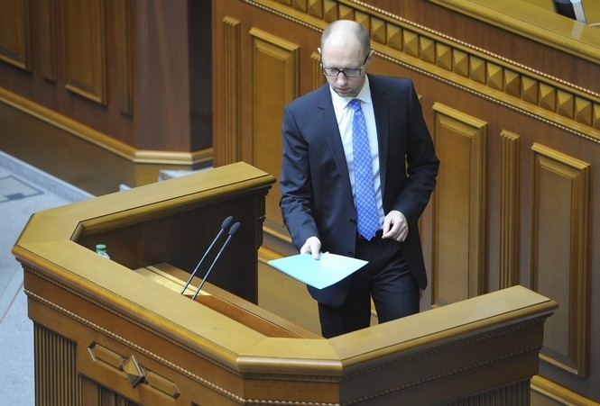 Яценюк написал заявление об отставке, - СМИ