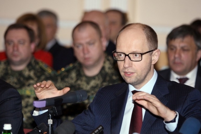 Яценюк обещает амнистию сепаратистам, не запятнанным тяжкими преступлениями