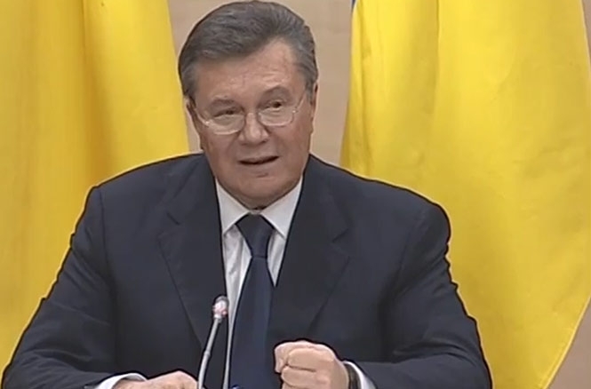 Янукович в Ростове-на-Дону выступает в прямом эфире, - трансляция