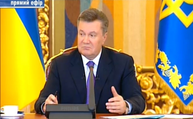Росія не ставила ніяких умов щодо надання кредиту, - Янукович
