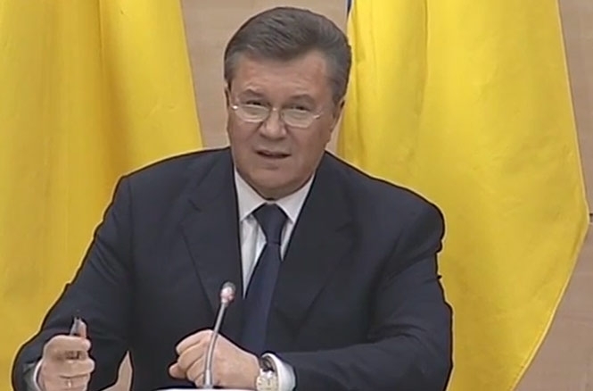 Янукович не сказав, що робитиме, якщо його судитимуть у Гаазі: я сподіваюсь, що правда переможе 