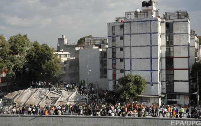 У Мексиці введено режим НС через землетрус: кількість загиблих зросла до 139 осіб