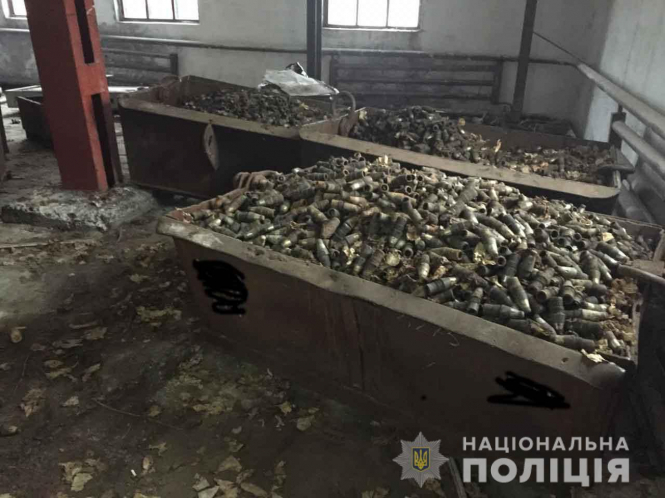 На одному зі складів Дніпропетровщини знайшли 15 тонн детонаторів
