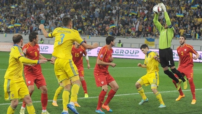 Выстраданная победа: сборная Украины во Львове обыграла сборную Македонии, - видео