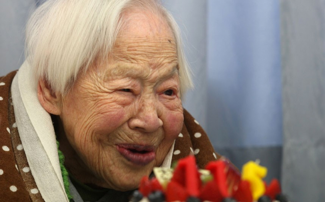 В Японії померла найстаріша людина світу