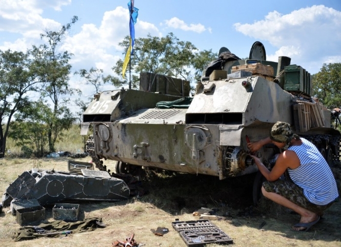 З полону бойовиків звільнили чотирьох танкістів з Чернігова
