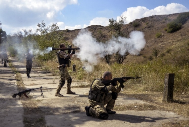 Украинские военные уничтожили группу снайперов возле Гранитного, - пресс-центр АТО