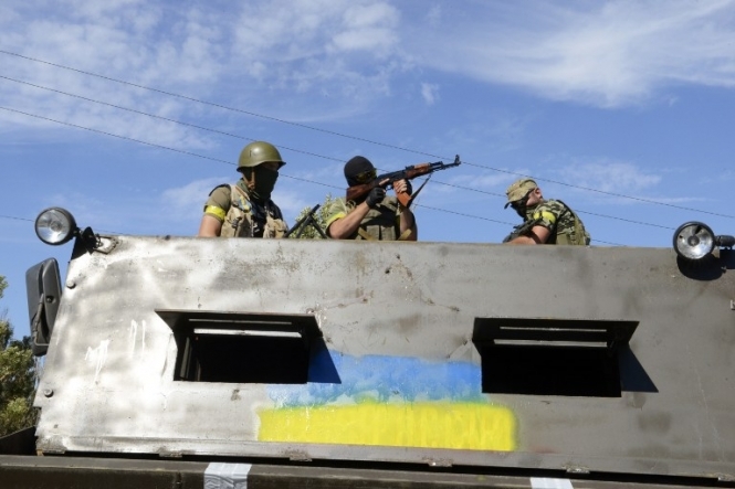 Огнем в ответ украинские бойцы уничтожили 40 террористов, их 