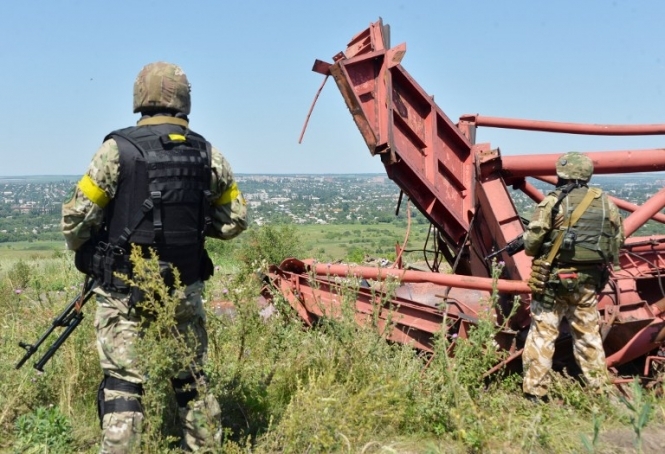 Під Луганськом українські військові знищили дві установки 