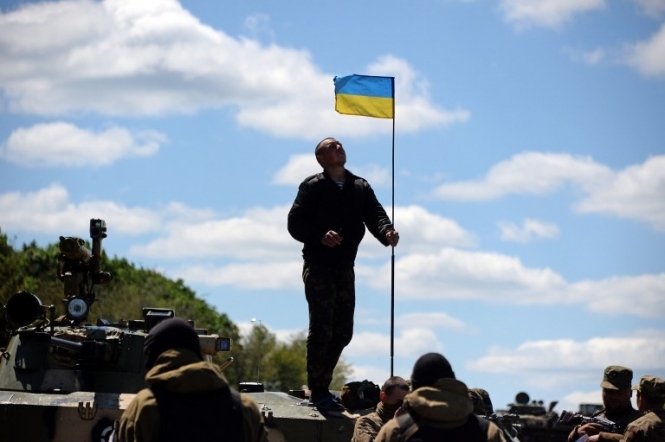 В результате обстрела у Славянска погиб украинский военный