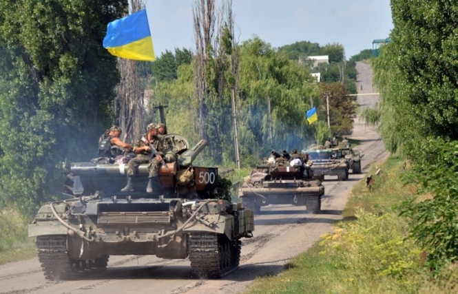 Силы АТО окружили боевиков вблизи Моспиного Донецкой области, - СНБО