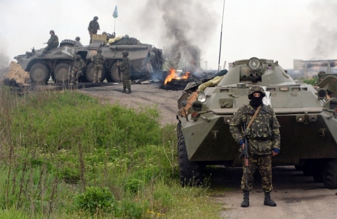 На Донетчине продолжается активная фаза АТО: среди украинских военных 8 погибших