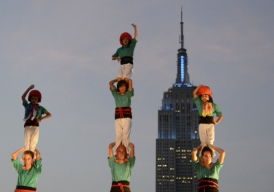 У Нью-Йорку спорудили найвищу людську вежу
