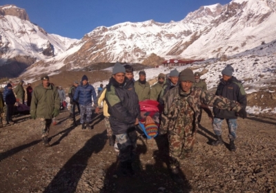 У Непалі через лавину загинули 23 людини і понад 85 зникли безвісти