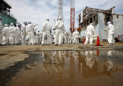 Над реактором у Фукусімі помітили водяну пару