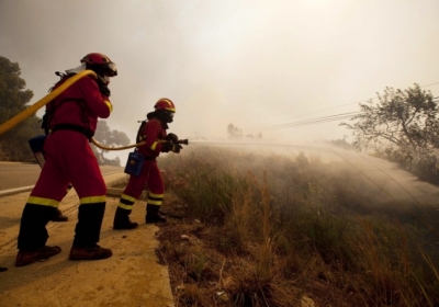 Поблизу Лісабона спалахнула масштабна лісова пожежа
