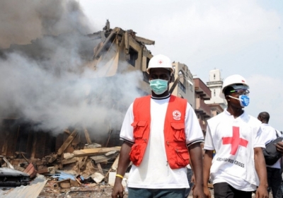 Нігерія, Лагос: пожежа після вибуху в Лагосі 26 грудня 2012. Фото: AFP