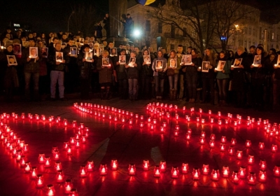 У Львові вшанували пам'ять Героїв Небесної Сотні