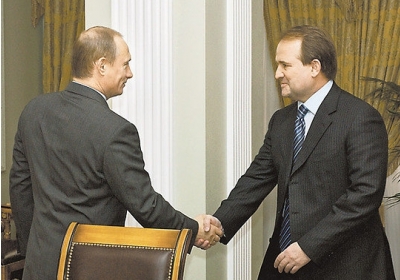 Путін з Медведчуком зустрілися в Москві