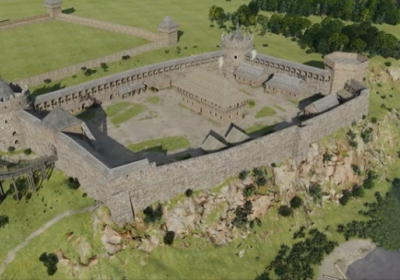 На Житомирщині відтворили у 3D-форматі Звягельський замок