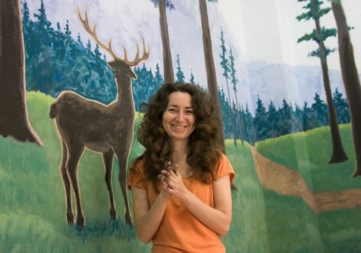 Львовская художница бесплатно разрисовывает стены в интернате: дарю детям ощущение пространства и свободы