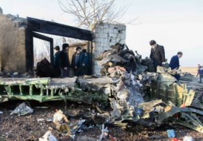 В Иране заявили о гибели всех людей на борту украинского самолета, потерпевшего крушение в Тегеране