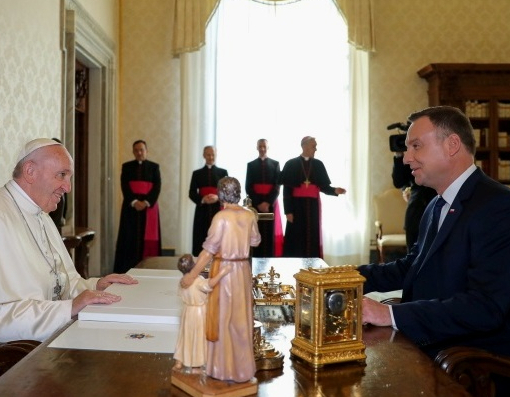 Анджей Дуда і Папа Римський обговорили ситуацію в Україні