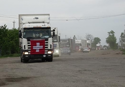 Швейцария отправила на Донбасс два гуманитарных конвоя