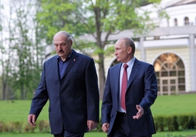 Олександр Лукашенко, Володимир Путін. Фото: business.ua