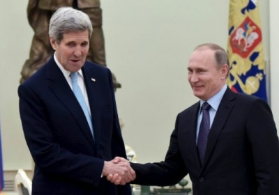 Керри и Путин в Москве говорили о Сирии и Украине