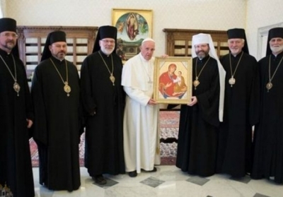 Папа Римский встретился с представителями УГКЦ