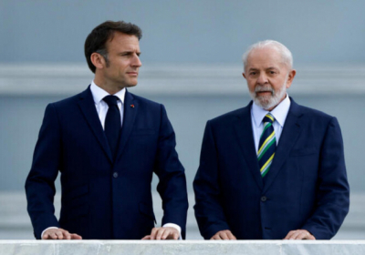 Макрон не переконав президента Бразилії змінити позицію щодо війни в Україні