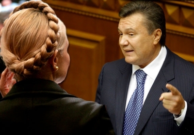 Юлія Тимошенко, Віктор Янукович. Колаж: tsn.ua