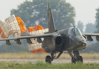 В России разбился штурмовик СУ-25: погиб пилот