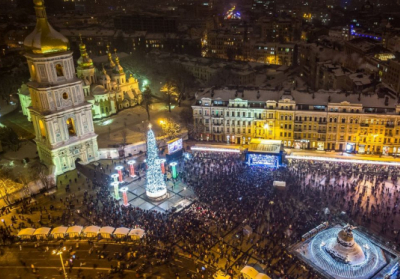 У Києві в новорічну ніч заборонять рух біля Софійської площі