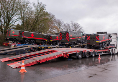 Люксембург відправив до України 14 бронеавтомобілів швидкої допомоги