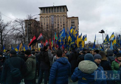 В Києві 7 тисяч націоналістів почали 