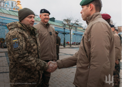 В Україну на кілька днів приїздив командувач Сухопутних сил Франції