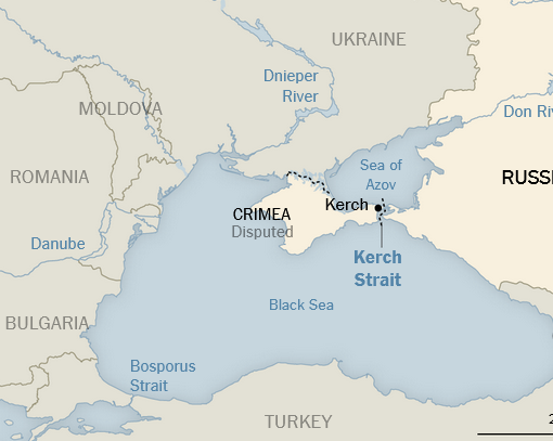 Журналист NYT говорит, что карту с Крымом, обозначенным частью РФ, с ним не согласовывали