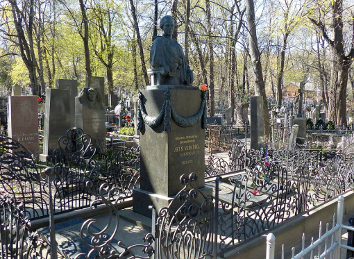 В Киеве неизвестные осквернили могилу Леси Украинки