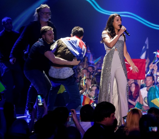 Порошенко прокоментував оголені сідниці пранкера під час виступу Джамали на Євробаченні-2017