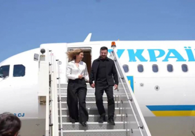 Зеленський прибув до Парижа на заходи Коаліції охочих