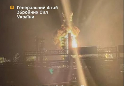 Генштаб підтвердив ураження Кірішського НПЗ