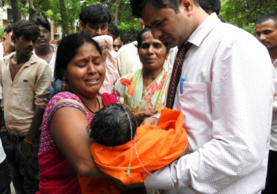 В Индии из-за нехватки кислорода в больнице в течение шести дней умерли 64 ребенка