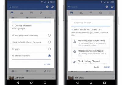 Facebook тестирует механизм обжалования фейковой информации