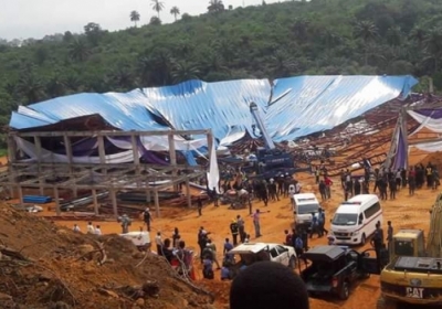 Обвалення даху у церкві в Нігерії: число загиблих зросло до 160 осіб