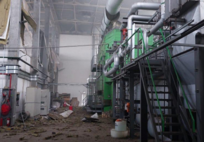 Ворожі дрони вдарили по біо-ТЕЦ у Чернігівській області