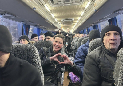 Із України в Литву прибули ще 20 білоруських політв'язнів 