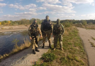 Оперативная группа контрразведки СБУ - в центре командир группы "Боксер"